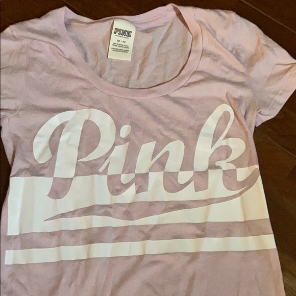 Victoria Secret PINK lavender tee xs - Picture 2 of 4